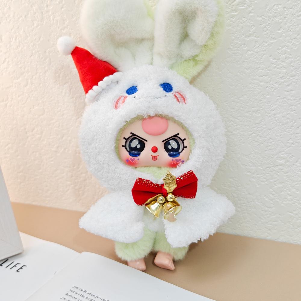 Macaron Little Rabbit Doll Clothes: Cute Pendant, Outfit for 3-Year-Old, Blind Box Edition