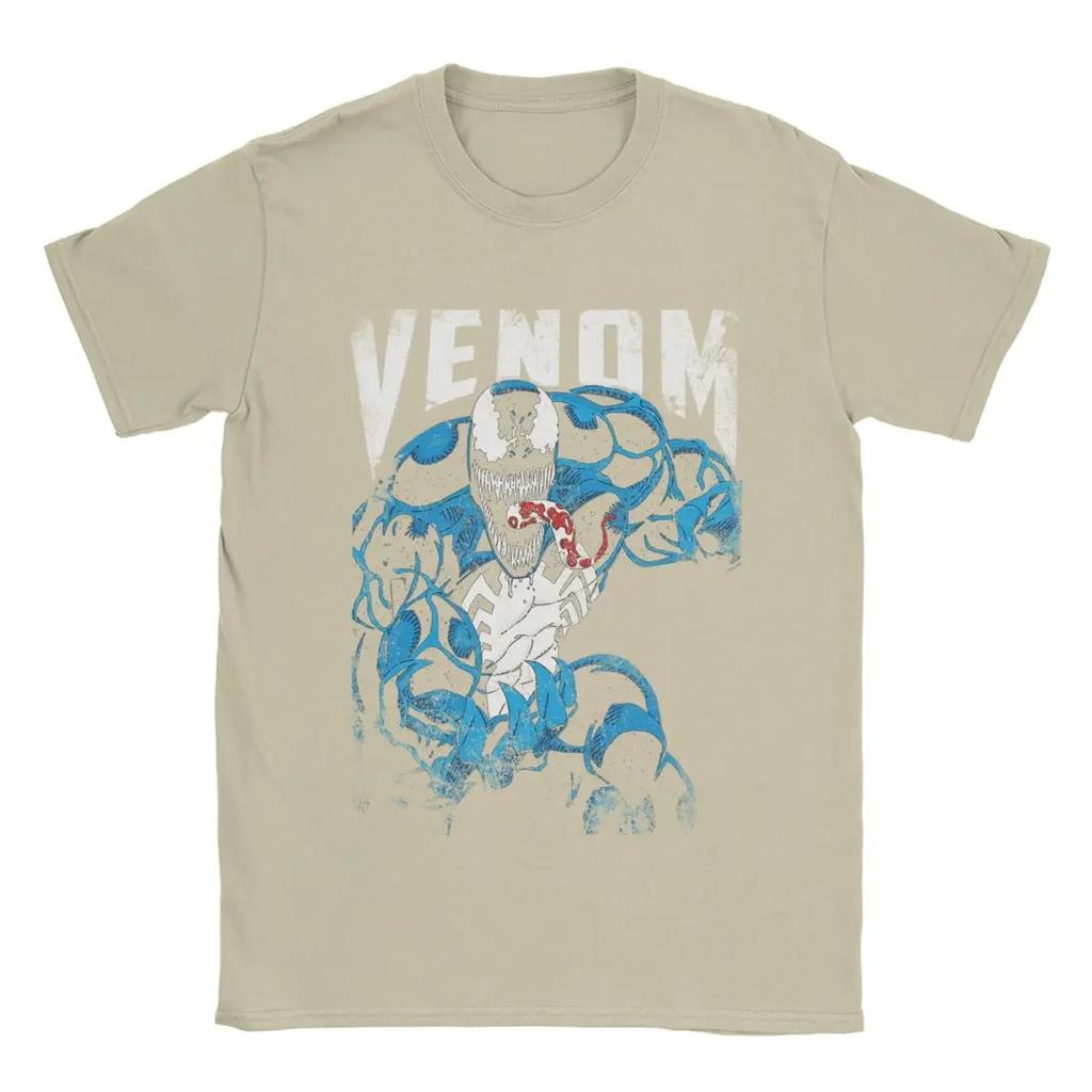 Venom T Shirts Pure Cotton Tops Novelty Short Sleeve Round Collar Tees Party T-Shirt Unisex