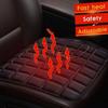 12V Car Seat Heated Cover Adjustable Temperature Electric Warming Pads 40W Car Seat Heating Cushion Anti-slip Winter Pad Cushion