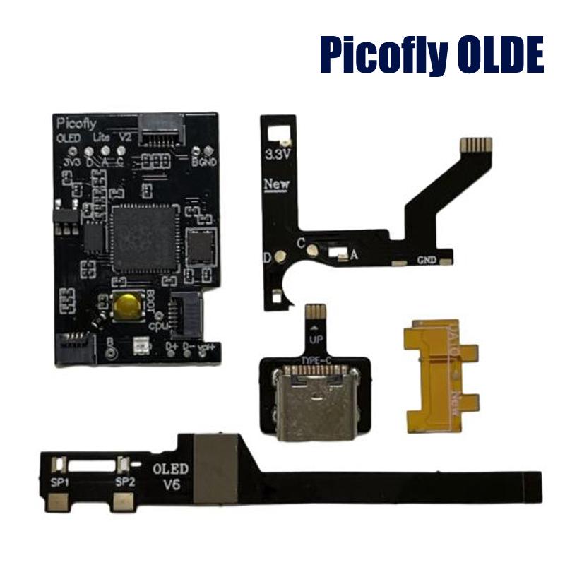 1 Satz Für Picofly Oled Chip Aufrüstbar Flashbar Unterstützt Hwfly Lite Rp2040 Für Picofly Core