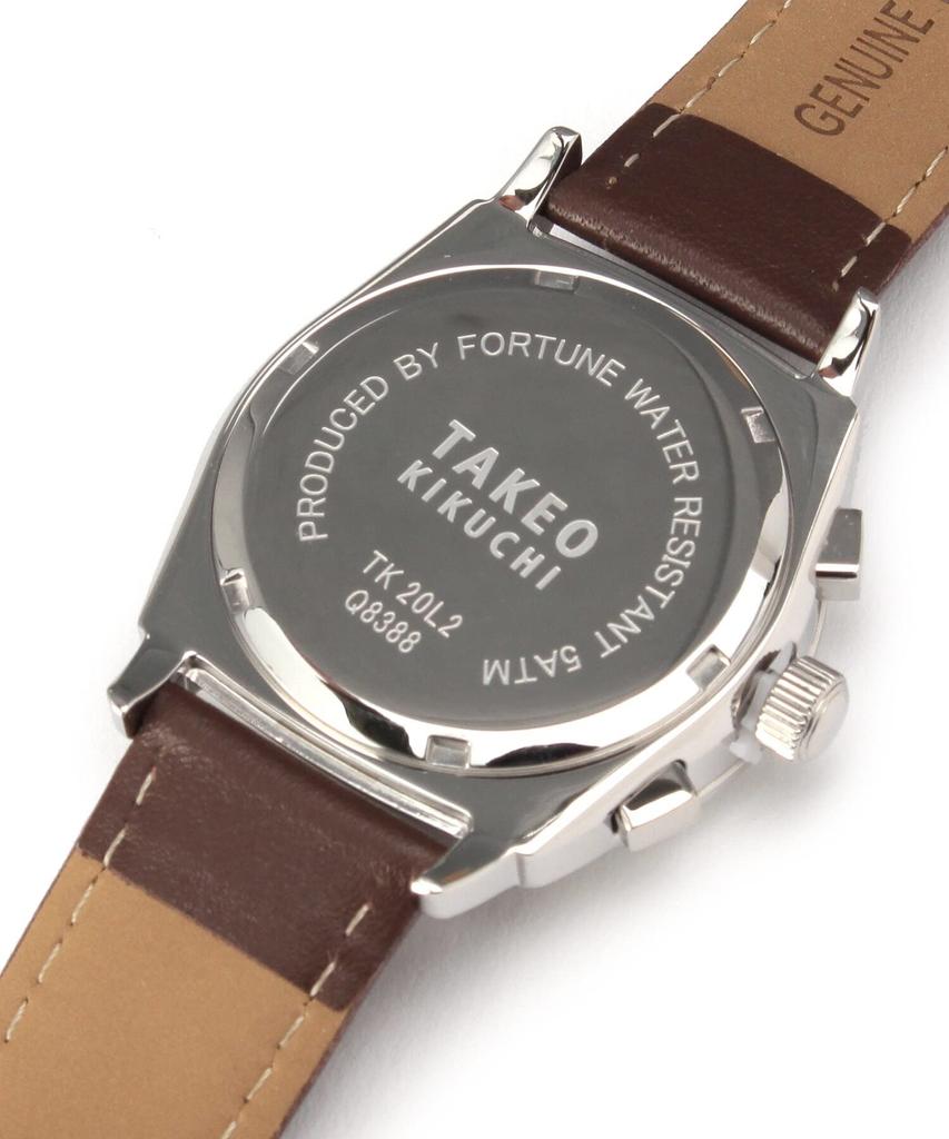 Takero Kikuchi Men'sCenter Two-RegisterChronograph