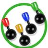 For Automotive Car Push To Start Stop Button Cover Decoration Sticker Rockers Engine Ignition Joystick Easy Installation