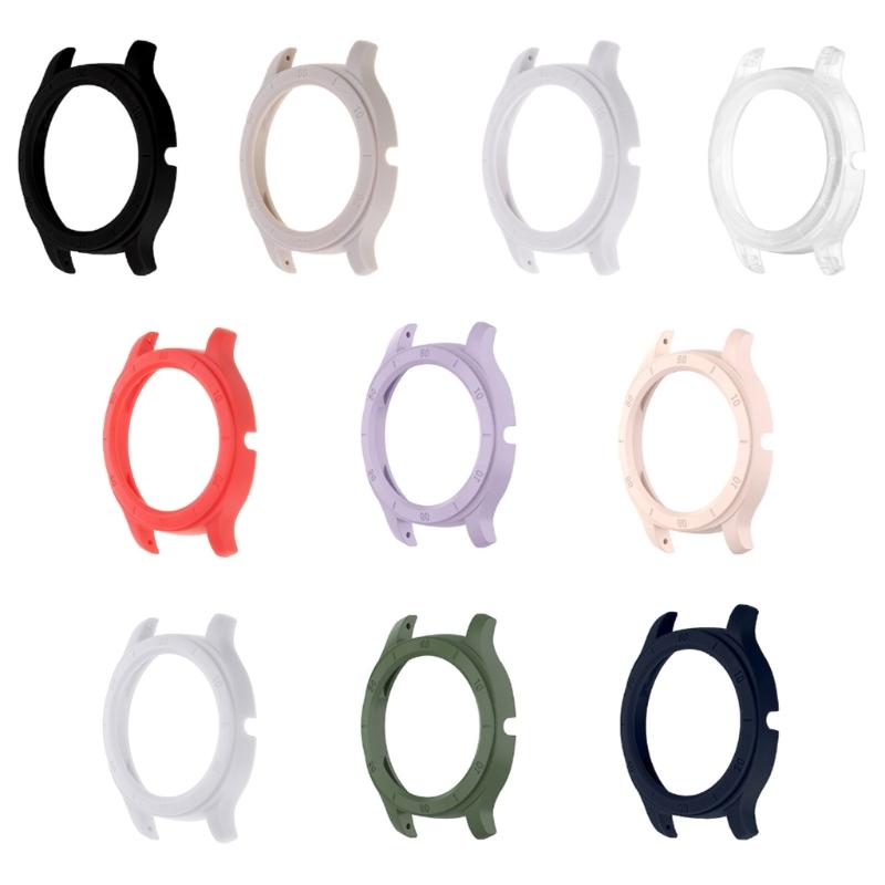 Protective Shell Fit for Smartwatch Protective Frame Cover Smartwatch Replacement Half-Coverage Case Hoiusing