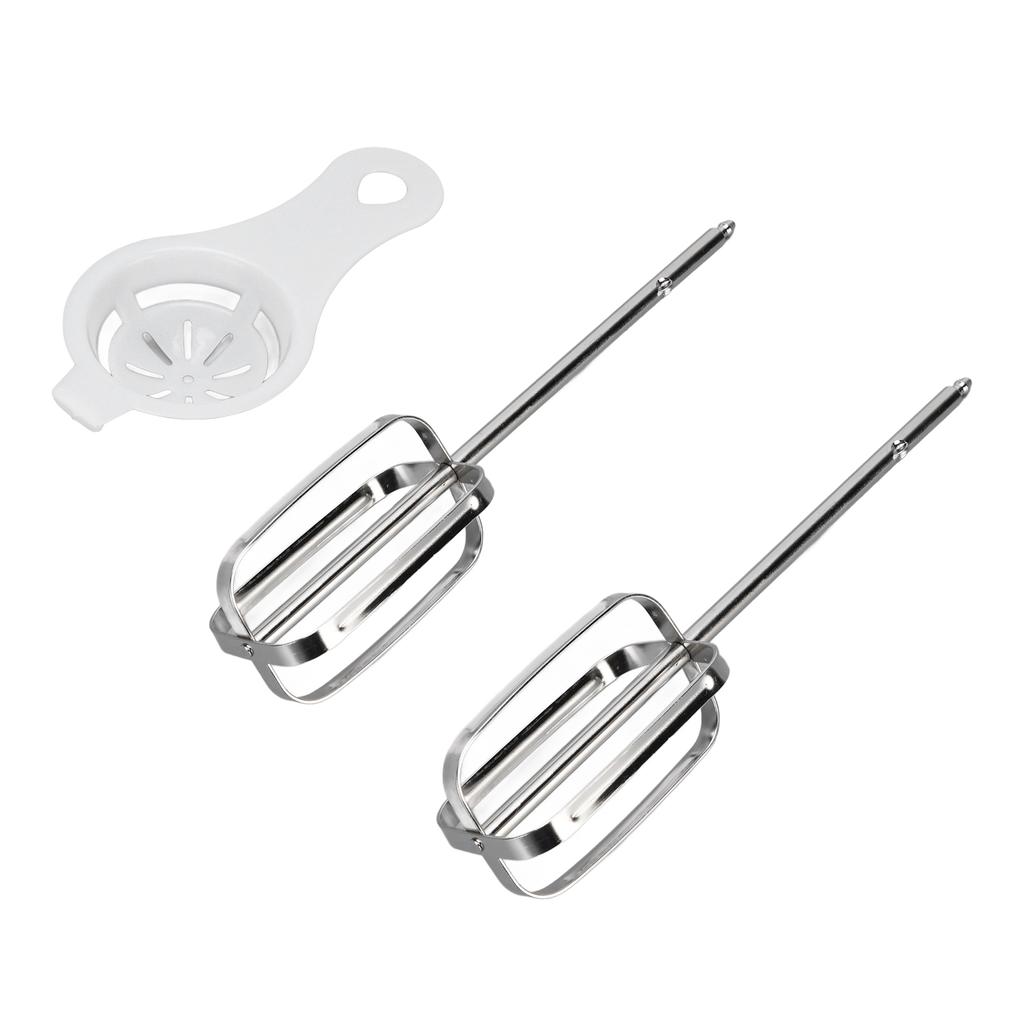 Electric Hand Mixer Attachments Stainless Steel Easy Cleanup Multifunctional Handheld Mixer Beater