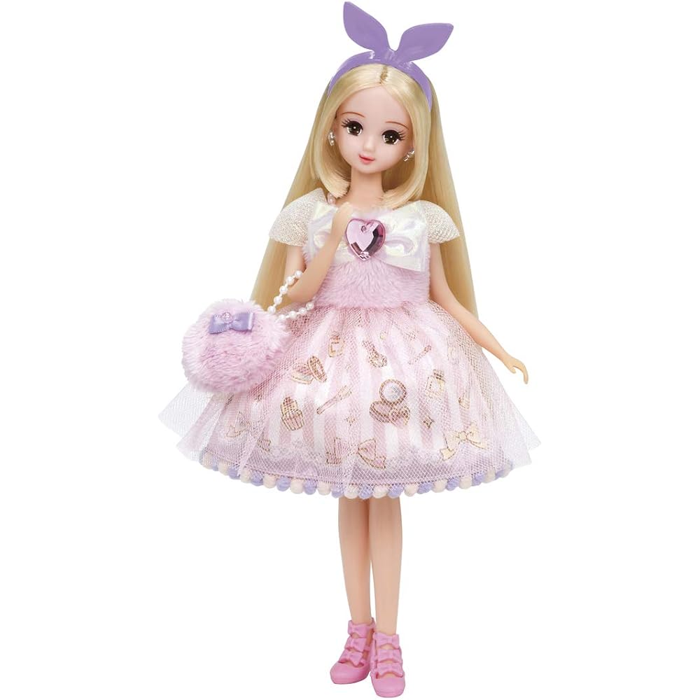 Takara Tomy “Licca-chan Dress Yumeiro Dress Set Make Happy” Dress Up Doll Playhouse Toy 3 Year Ol...