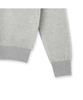 IOLO Two-Tone Ribbed Half Mock Neck_Light Gray