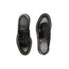Dr. Martens Adrian Yellow Stitch Leather Tassel Loafer Black Unisex Sneakers 22209001