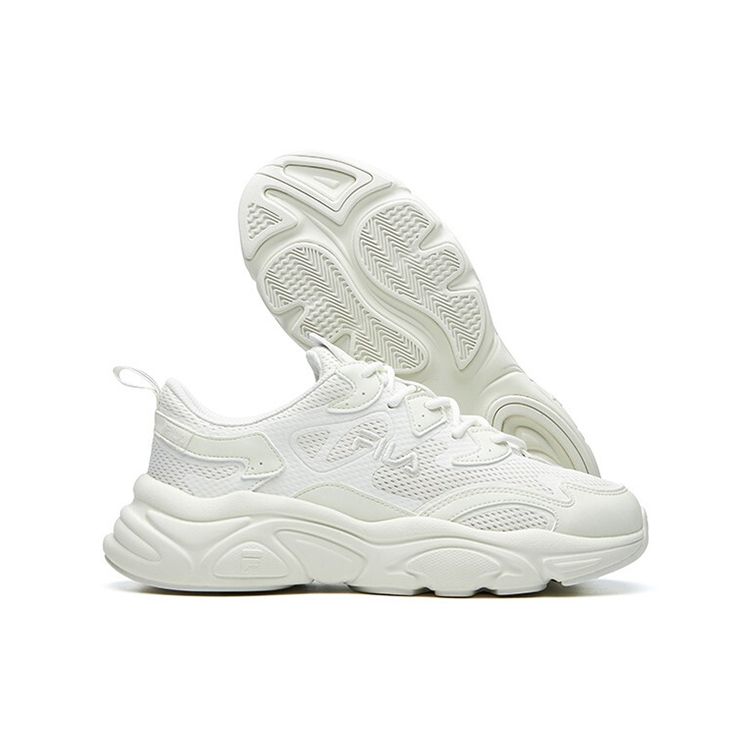 FILA Fusion Mars Retro Casual Low-Top Dad Shoes Women sneaker White T12W115206FSW