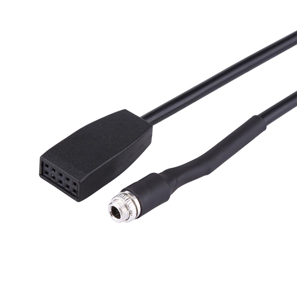 3.5mm Car Audio Auxiliary In Input Interface Adapter MP3 Music Cable For E46 1998‑2006