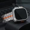 Titanium Strap for Apple Watch Ultra 2 49mm 46mm 45mm 44mm Metal Case Protector Bumper Frame for IWatch Series 10 9 8 7 6 5 4 SE
