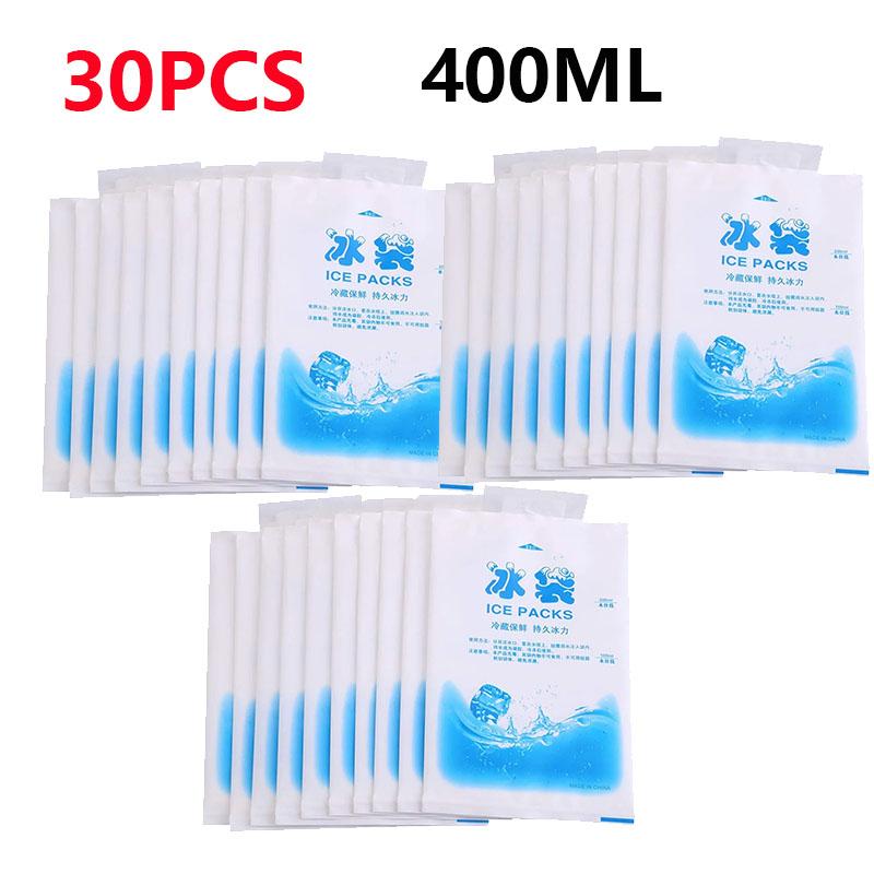 50PC Gel Ice Packs Reusable Cold Compress Packs for Injuries Pain Relief Safe Eco-Friendly Hot and Cold Gel Packs Beer Cooler