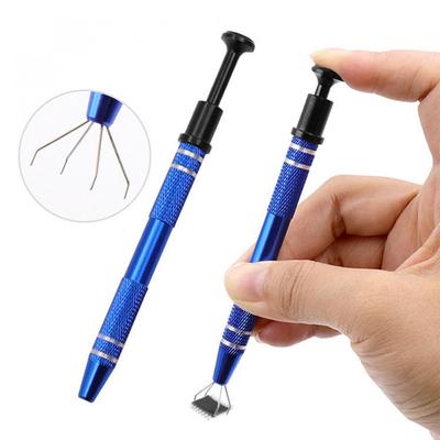 1PC Blue IC Chip Extractor Electronic Component Parts Gripper Catcher Screw Picker Tool