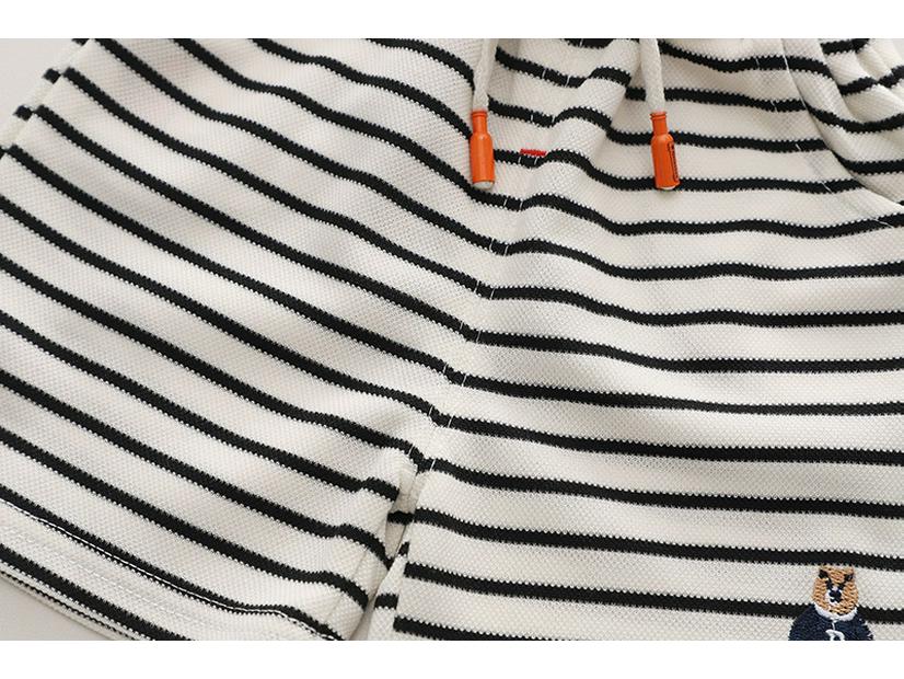 Boys' Cartoon Summer Sports Two-Piece Suit, Short Sleeve, 2023 for Small and Medium Children