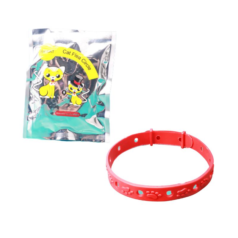 

Ошейник от глистов для домашних кошек и собак, растительная формула, репеллент от насекомых, антиблошиный, регулируемый Cat