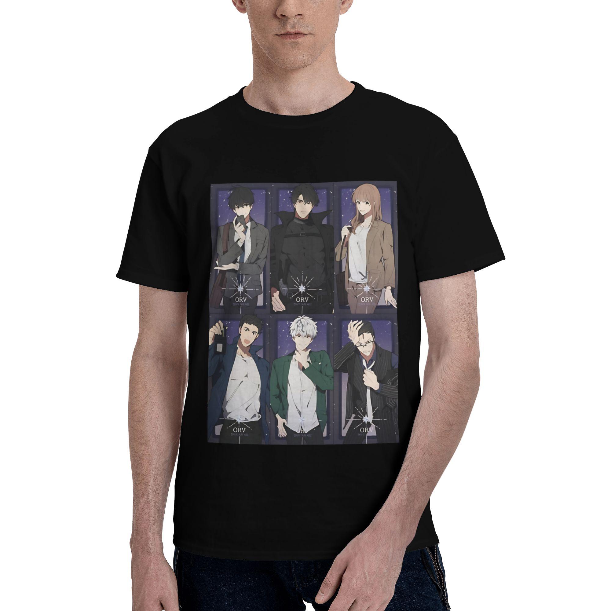 

Men Women s Omniscient Readers Anime T Shirt Pure Cotton Clothing Leisure Short Sleeve O Neck Tees Plus Size T-Shirts 4XL