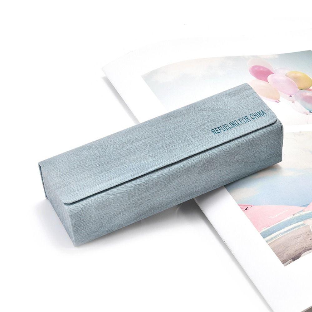 

Waterproof Leather Sunglasses Box Anti-scratch Leather Eyewear Case Vintage Daily хаки