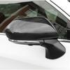 For Toyota Camry XV70 2018-   Carbon Fiber Car Rearview Mirror Cover Side Wing Cap Shell Protective Case Accessories