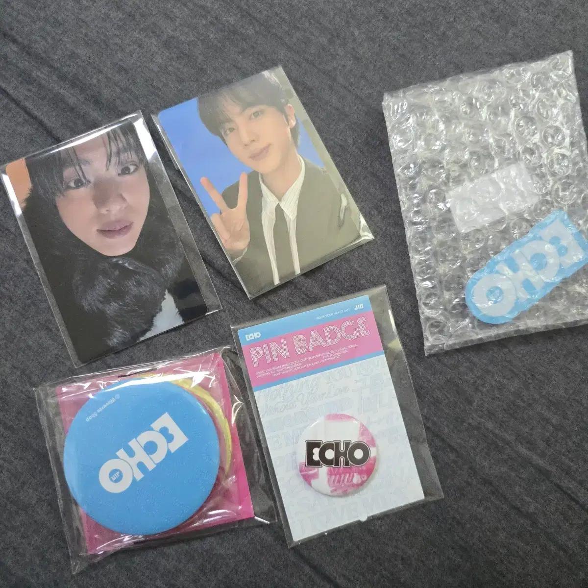 

Bts Bts Jin Jin Echo Echo Eco Early Bird Benefits + Pin Badge