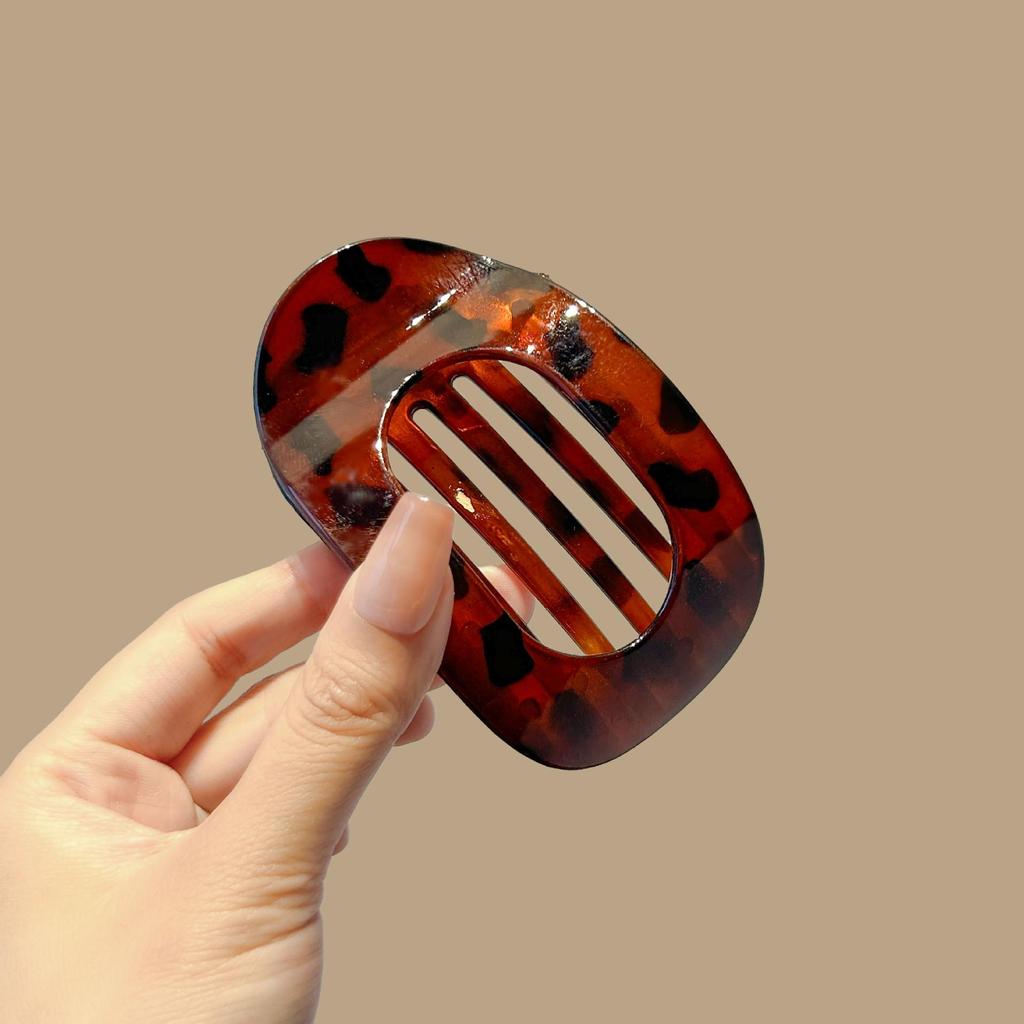 Korean Vintage Hair Clip Claw Clamp Elegant Simple Women Updo Hair Clips Headwear Girls Hair Accessories