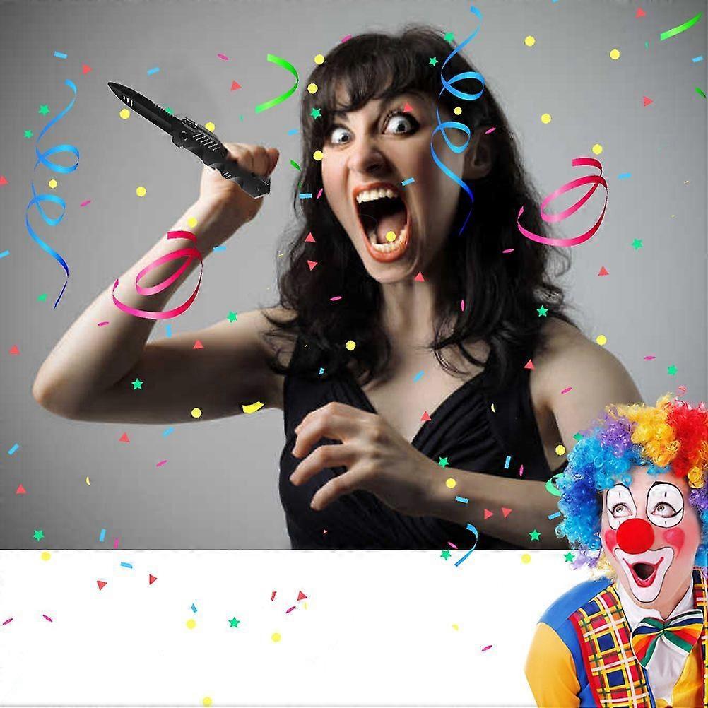 4 Stuks Intrekbare Messen Speelgoed Grappige Truc Gadget Speelgoed Verdwijnende Dolk Prop voor Halloweenfeest