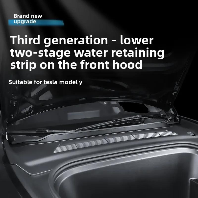 Car Sticker For Tesla Model 3 Y Juniper Highland Insect Proof Mesh Water Barrier Air Conditioning Inlet Dust Cover Wholesale Car