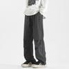 Men's high street overalls men's spring and autumn new trend straight loose casual charging trousers