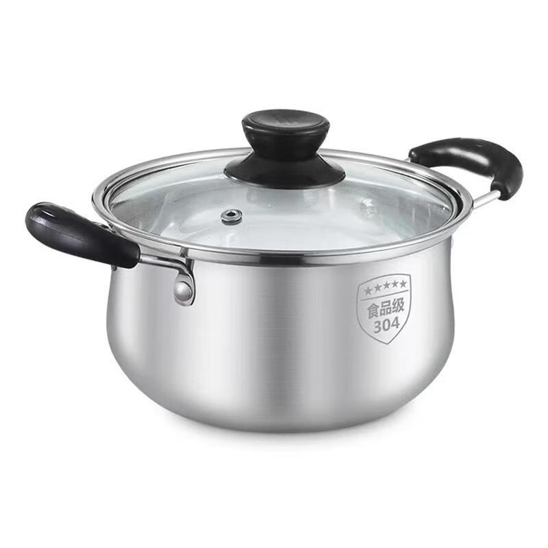 

KANGCHUYA KX6903 304 Stainless Steel Soup Pot 24cm