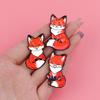 Süße Fuchs Emaille Pins Metall Brosche Rucksack Hut Tasche Kragen Revers Abzeichen Schmuck Sammlung Geschenk