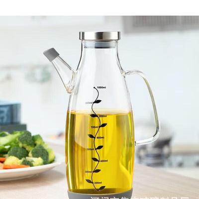 Automatic Open/Close Glass Oil Dispenser
