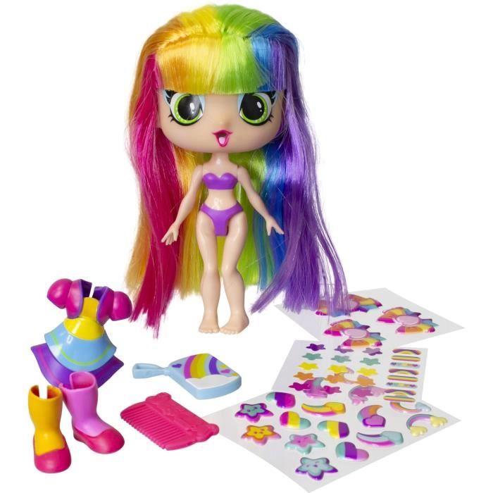 Doll - LANSAY - 55101 - Decora Girlz - Minis Fashion Dolls To Customize - Decora