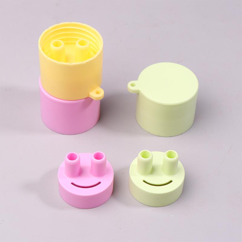 Herbal Inhalant Inhaler Accessory Two Nostrils Sticks Inhaler Tubes Cap Portable Reusable Nasal Inhalers Nasal Suction Cap