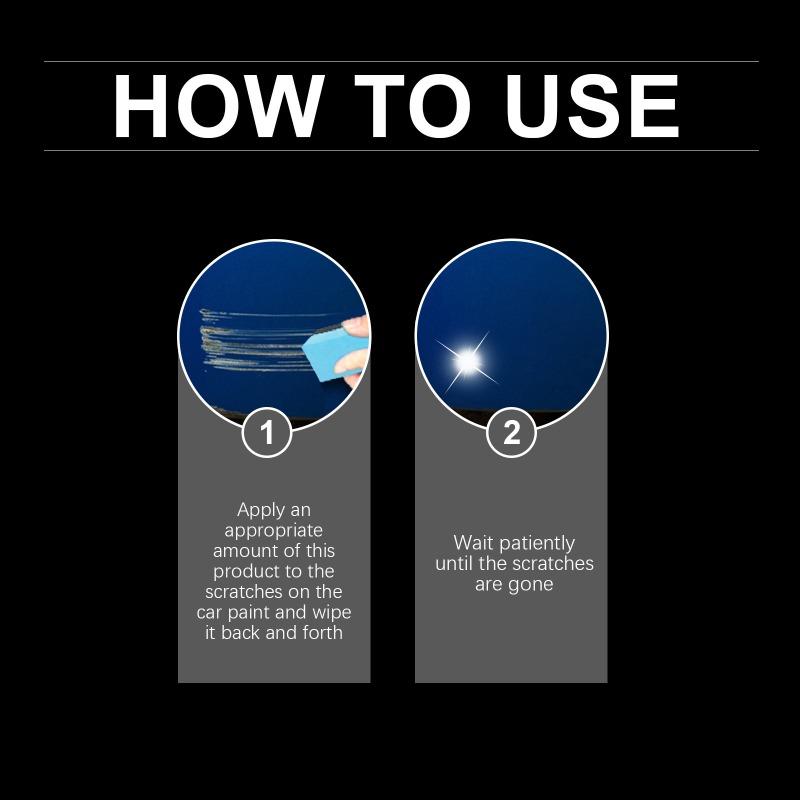 Scratch Repair Car Paint Effective Repair Paste for Car Scratches Car Paint Scratch Maintenance Polishing Agent Non Corrosive