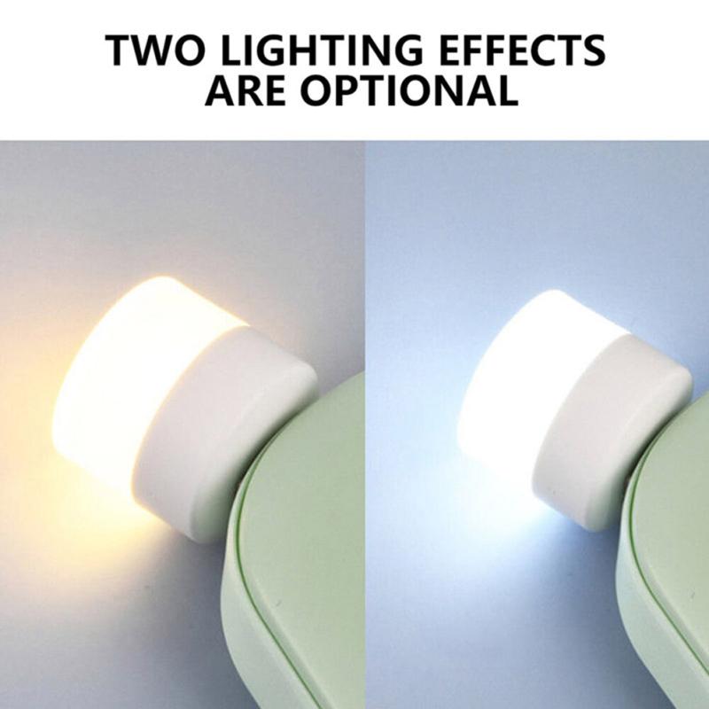 New! 5v1a Mini Usb Night Lights Portable High Brightness Energy Saving Led Bedside Light Reading Lamp
