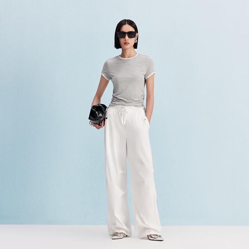 VEROMODA Loose Drawstring Cargo Pants