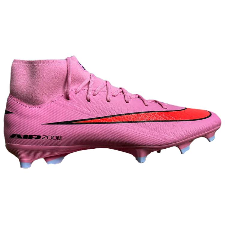 Nike Mercurial Superfly 10 Academy Abrasion Resistant Balance Soccer Shoes Unisex Pink Sneakers FQ1456-600