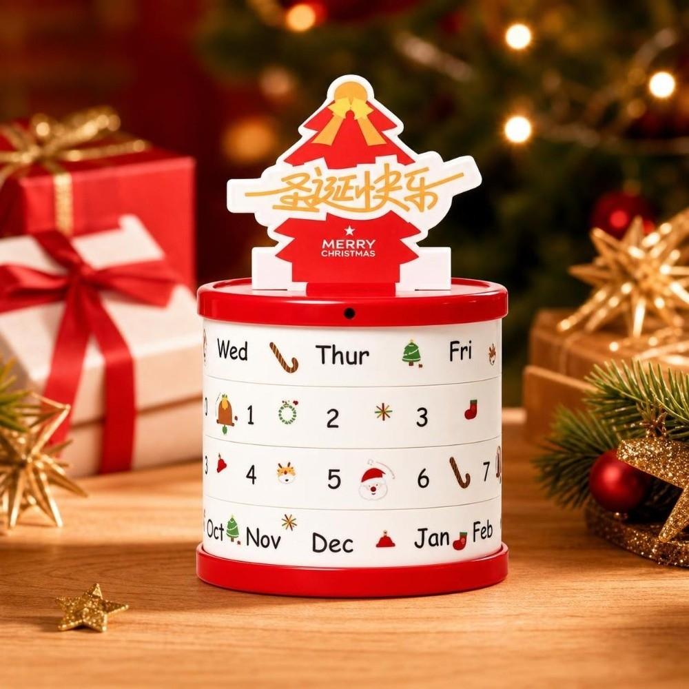With Handle Christmas Eve Packaging Box Portable Xmas Candy Box Christmas Eve