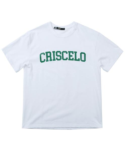 CRISCELO (Unisex) School T-Shirt - (G White 20S Oversized Fit)