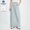 Women's Spring/Summer Cotton Casual Wide-Leg Pants