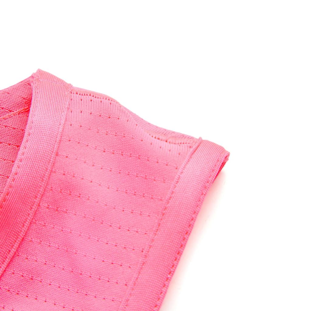 Li Ning Basketball Series Comfortable Casual Letter Print Simple Round Neck Vest Men Tops Fluorescent-Lotus-Pink AAYU065-4