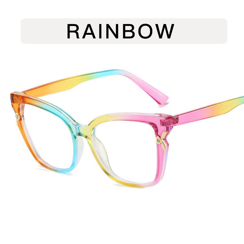 Fashion Trendy Woman Eyeglasses New Style Anti Blue Light Women's Glasses European American Eyeglass Frames