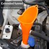 2-In-1 Refueling Funnel With Strainer Can Spout For Oil Water Fuel Petrol Diesel Gasoline For Auto Car Motorcycle Bike Truck Atv