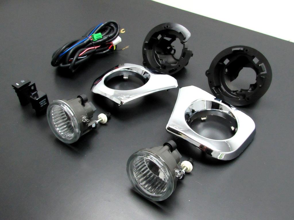 BRIGHTZ Fog Light Retrofit Kit for Hijet Truck with 510 Hijet Part 21571 S500P/S510P (Pre-facelift) [FOG-H-054] (Compatible S, S500, S510, 500,