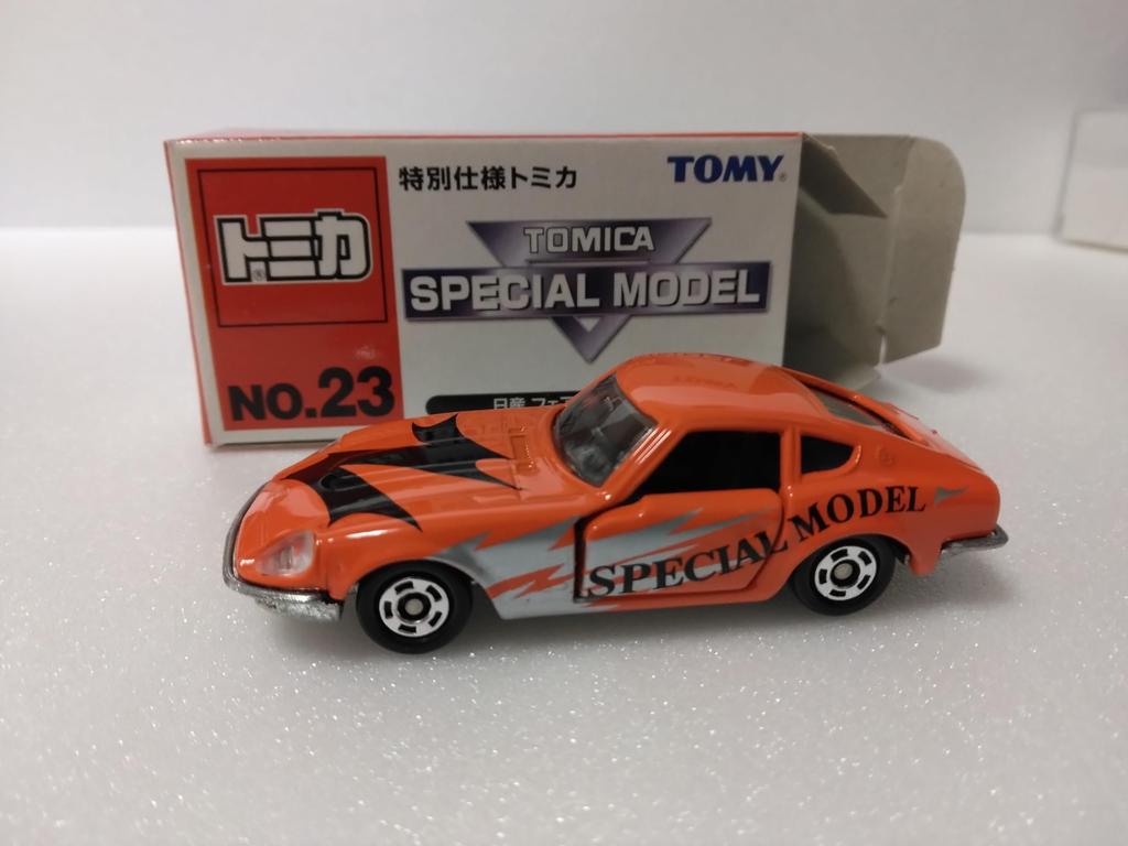 Tomica Special Model No. 23 Nissan Fairlady 240ZG Diecast Car, Orange