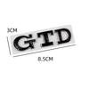 New Car 3D Metal GTD Badge Body Front Grill Trunk Emblem Sticker For Volkswagen VW Golf 3 4 5 6 7 7.5 MK4 MK5 MK6 MK7 GTD C
