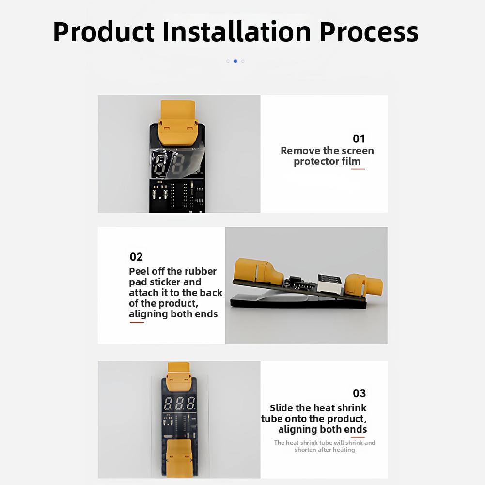 Short Circuit Fuse FC Fuse Protector Dual Fuses In Series Prevents Circuit Overload For FPV Racing For Flight Controllers