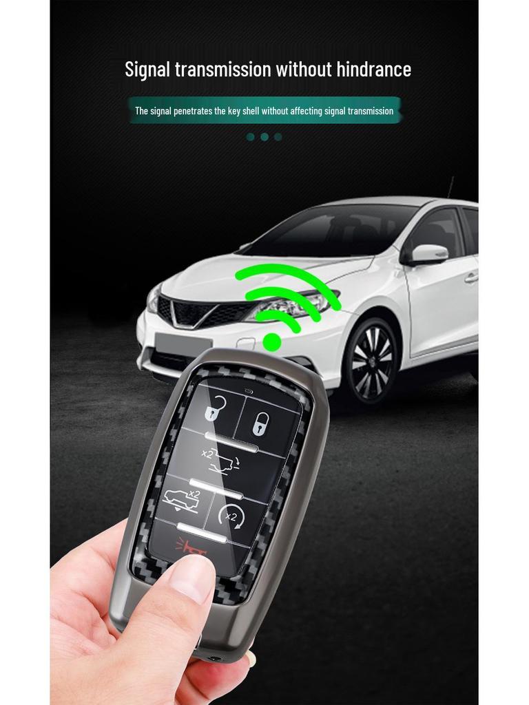 Full-Cover Key Shell for Dodge Journey, RAM 1500/2500/3000, Chrysler