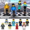 M8069 Racer Building Block Minifigures City Professional Doll Small Particles Toy Bag