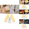 Elegant Usb Plastic Led Candle Light For Birthday Wedding Party Decoration And Timed Remote Control