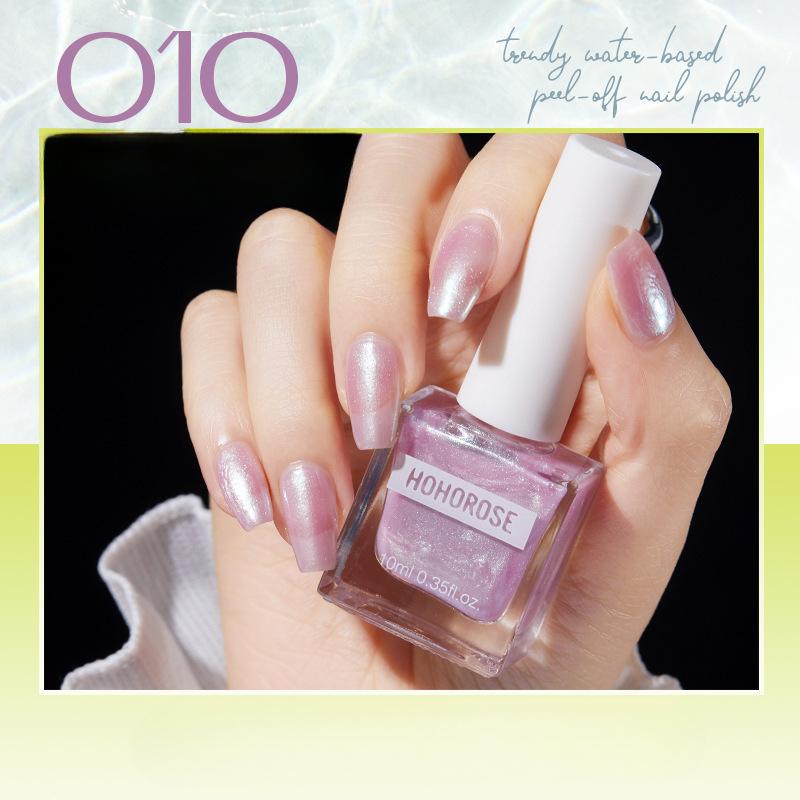 

Лак для ногтей Fine Flash Aurora Foot, белый летом, без выпечки, быстросохнущий и долговечный, отслаивающийся лак для ногтей, базовое масло, яркое масло 10ML