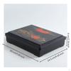 5-Compartment Bento Box Five Compartments Meal Container Black and Red